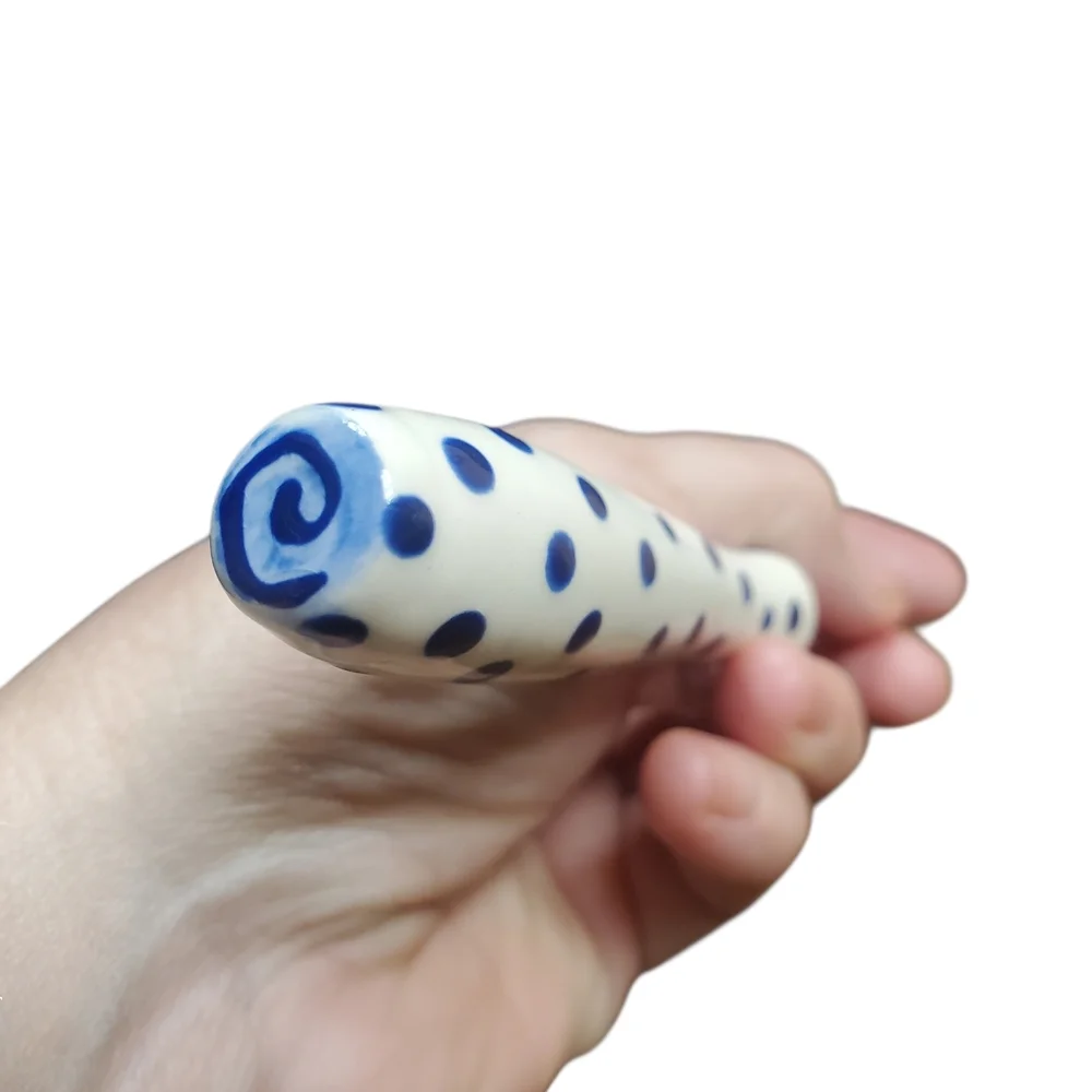 N/A porcelain blue